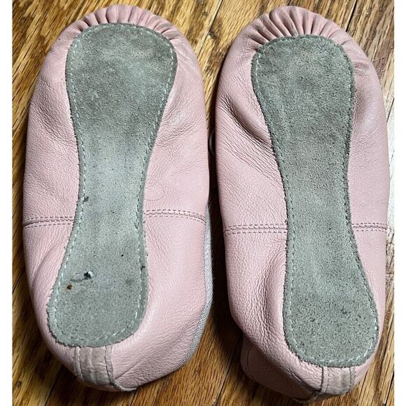 Ballet Pink Flat Leather 2ML/215MM (SIZE 8.5) Dance Shoe - Picture 3 of 8